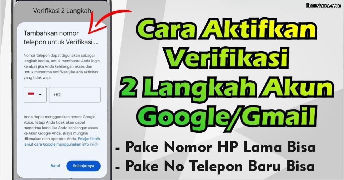 Cara Mengaktifkan Verifikasi 2 Langkah di Akun Google untuk Mencegah Hacker